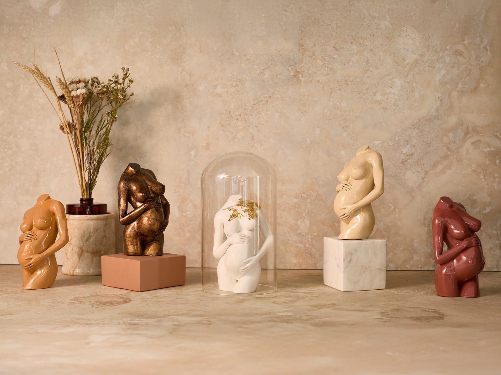 Immortaliser sa grossesse : le pouvoir d’un buste sculpté sur-mesure - Sculptée